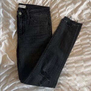 Flying Monkey Black Ripped Skinny Jeans